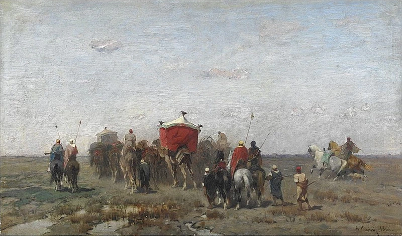 La carovana in marcia